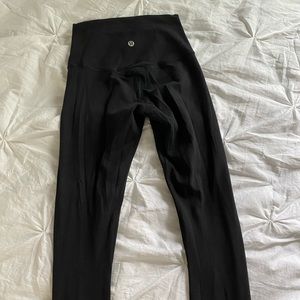 Lululemon Black Align 7/8 leghings